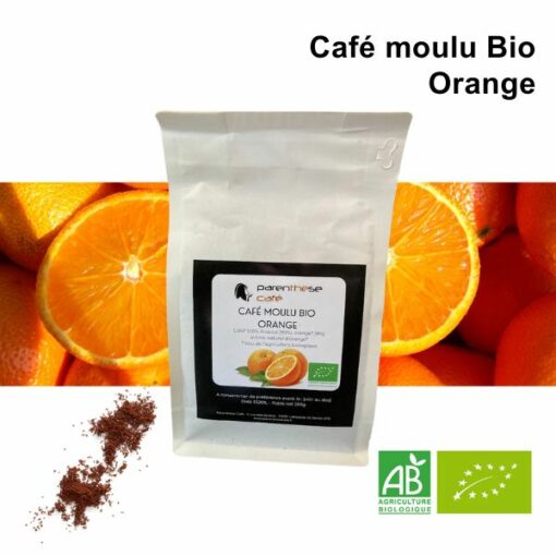 Café moulu Moka Bio Orange Parenthese Café