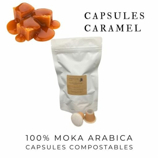 Capsules de café caramel