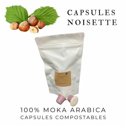 Capsules café Moka Noisette