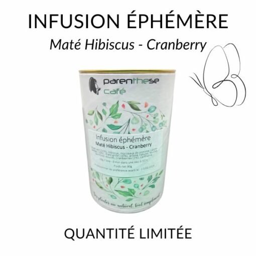 éphémère Maté Hibiscus - Cranberry - Parenthese Café