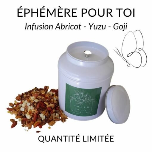 Infusion éphémère Abricot-Yuzu-Goji - Pour Toi - Parenthese Café