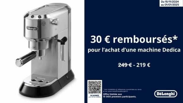 Offre Dédica 30 € up to 2025 01 01