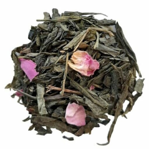 The-vert-Sencha-Bio-Petales-de-rose